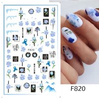 Sticker decor unghii F820 - 1