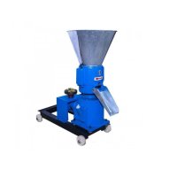 Granulator furaje KL-150, 150 Kg/h, 4 Kw, 3 matrite, motor inclus, transmisie reductor, trifazat 380V - 4