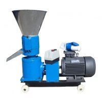 Granulator furaje KL-150, 150 Kg/h, 4 Kw, 3 matrite, motor inclus, transmisie reductor, trifazat 380V - 1