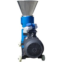 Granulator furaje KL-150, 150 Kg/h, 4 Kw, 3 matrite, motor inclus, transmisie reductor, trifazat 380V - 3