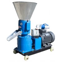 Granulator furaje KL-150, 150 Kg/h, 4 Kw, 3 matrite, motor inclus, transmisie reductor, trifazat 380V - 2