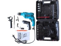 Bormasina cu percutie si surubelnita electrica Campion CMP1651, 35 piese in valiza - 1