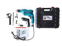 Bormasina cu percutie si surubelnita electrica Campion CMP1651, 35 piese in valiza - 2