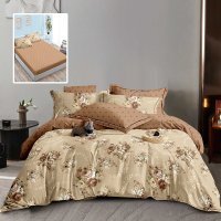 Lenjerie Finet 6 Piese cu Husa pentru Saltele 160x200 si 180x200 - Model hf6p325 - 1