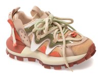 Pantofi sport multicolori GRYXX 1819 din material textil si piele naturala - 1