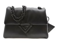 Geanta ALDO neagra, SOFTPUFF 008, din piele ecologica - 1