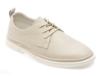 Pantofi OTTER albi, 1002, din piele naturala - 1