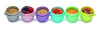 Melii Snap&Go, set de 6 recipiente din silicon, 59 ml - 1