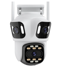 Camera Supraveghere WiFi BT Ultra HD 4 Lentile Unghi Larg Zoom 8X Night Vision Autotracking Audio Bidirectional - 1