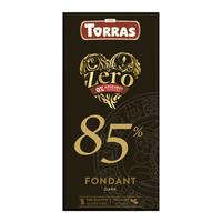 Torras ciocolata neagra cu 85% cacao si indulcitor, 75 g - 1
