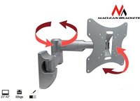 Suport de Perete Maclean MC-503S pentru Televizoare de 23-42 Inch, Capacitate 30 Kg, Argintiu - 1