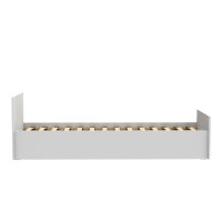 Pat 1 persoana Toscana Pako World Alb 90x200x10 cm - 2