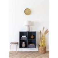Vaza decorativa maro 16x16x23 cm - Accesoriu elegant pentru interior - 2
