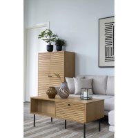 Vaza decorativa maro 16x16x23 cm - Accesoriu elegant pentru interior - 3