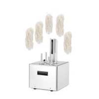 Dispozitiv de lustruire pahare din inox cu perii de aluminiu, 220-240V,1350W, capacitate 300 pahare/h, Hendi - 1