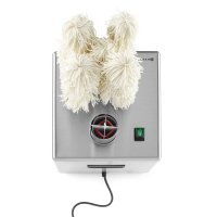 Dispozitiv de lustruire pahare din inox cu perii de aluminiu, 220-240V,1350W, capacitate 300 pahare/h, Hendi - 5
