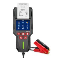 Tester de baterie auto KONNWEI KW700 cu imprimanta integrata, 12V/24V, ecran LCD color, compatibil cu AGM, GEL, EFB - 4