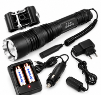Lanterna LED Tactica ZSH QP54 P50 cu Zoom si Incarcare 12V/220V - 1