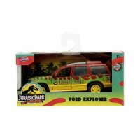 Jada Jurassic World 30th Anniversary Ford Explorer 1993, masinuta metalica, scara 1:32 - 1