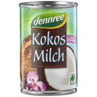 Lapte de cocos ecologic Dennree 60% - 400ml - 1