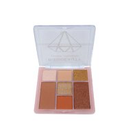 Paleta de farduri pentru ochi Ribia Beauty Diamond Obsessions Pink - 1