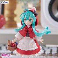 Figurina PVC Hatsune Miku Fairy Desktop - Versiunea Little Red Riding Hood, 16 cm - 4