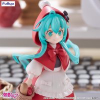 Figurina PVC Hatsune Miku Fairy Desktop - Versiunea Little Red Riding Hood, 16 cm - 3