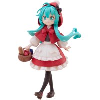 Figurina PVC Hatsune Miku Fairy Desktop - Versiunea Little Red Riding Hood, 16 cm - 1