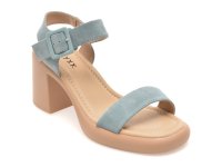 Sandale elegante GRYXX albastre, JL65, din piele intoarsa - 1