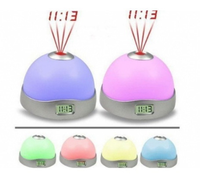 Pachet 2 Lampi de Veghe cu Ceas Digital si Proiectie - 1