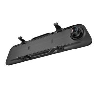 Camera Auto Oglinda cu Touchscreen Techstar® D40, 10 inch, Inregistrare Duala Fata/Spate Marsarier, 1080P FullHD, Unghi - 3