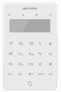 Tastatura LCD AX PRO DS-PK501LTM-HWE314300669 cu Ecran LCD si Armare One-Touch - 1