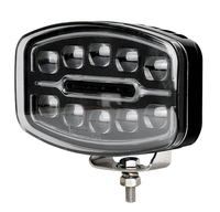 Proiector led auto de 9 inch Off Road utilaje camion alb galben 12V/24V - 1