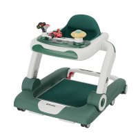 Premergator 3 in 1 Bebe Stars Train cu Panou Interactiv, Sunete si Lumini, Pana la 12 kg, Inaltime Reglabila, 7-18 luni, Certificat EN1273:2020, EN71, CE, Pine - 1