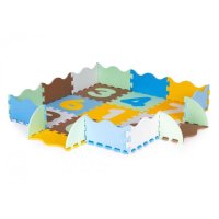Salteluta Ecotoys pentru joaca si invatare cu 25 de piese colorate - 7