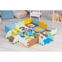 Salteluta Ecotoys pentru joaca si invatare cu 25 de piese colorate - 4