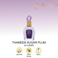 Apa de parfum Lattafa Thameen Sugar Plum pentru femei, 100 ml - Parfum arabesc original din Dubai - 1