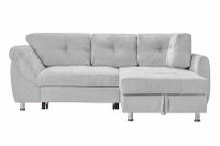 Colțar Extensibil MERLIN, cu lada depozitare, variante stânga/dreapta, 230 x 190 x 93 cm - 1