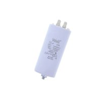 Condensator de pornire pentru motor 400V 55uF cu prindere prin surub, marca Well - 1
