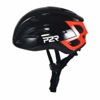 Casca de Ciclism P2R RODEO, S/M (55-58cm), Negru si Rosu - 1