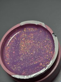 Gel Autonivelant Everin New Obsession Bellini 50g - Gel Mauve cu Glitter - 1
