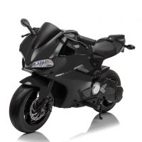 Motocicleta electrica Kinderauto SX1629 pentru copii, 250W, 24V, roti EVA, Neagra - 1