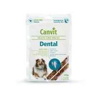 CANVIT Snack Dental Rață XS-S pentru Câini, 200g - Recompense Funcționale pentru Sensibilități Dentare - 1