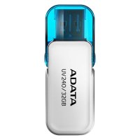 ADATA UV240 64GB USB Flash Drive, USB 2.0, White - 2