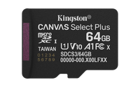 Kingston Canvas Select Plus Gen3 MicroSDXC 64GB Class 10 - 1