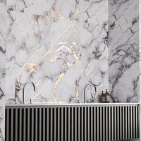 Gresie Portelanata Marble Gold Insert 60 x 120 cm pentru Interior si Exterior - 2