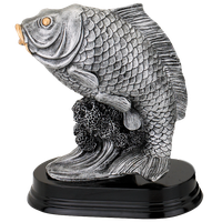 Trofeu figurina peste pentru competitii de pescuit, 23 cm - 1