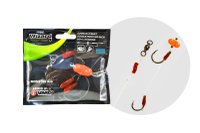 Montura Wizard Monster Surface Livebait Double Mono Rig pentru Pescuit la Somn (Cârlige Nr. 7/0R) - 1