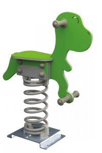 Balansoar pe arc KBT Fairytale Trex, cu prindere pe beton - 1