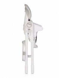Scaun de masa pliabil 2 in 1, ajustabil pe inaltime, cu centura de siguranta si 2 tavite, Colibro Noto Dove - 1